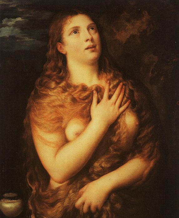  Titian Mary Magdalene oil painting picture
